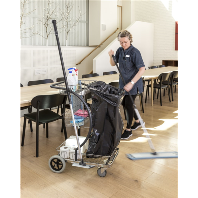 Flexible  CLEANING TROLLEY - C-Line-Grey