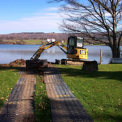 Ground Protection Mats, 112 cm x 244 cm, Black Diamond Plate