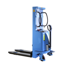 Manual and Semi Electric 1.5 ton Stacker Truck , lift up to 3.5 m