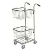 Mini Shop Trolley  Capacity: 35 kg With  Adjustable Thread Basket Size