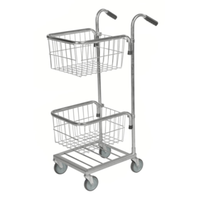 Mini Shop Trolley  Capacity: 35 kg With  Adjustable Thread Basket Size