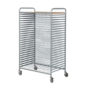 Paint Drying Rack Trolley 95 x60 x164 mm- 25 Shelves Paint Drying Rack Trolley 95 x60 x164 mm- 25 Shelves