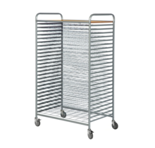 Paint Drying Rack Trolley 95 x60 x164 mm- 25 Shelves