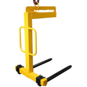 Fixed Height Pallet Hook for a Truck-Mounted Crane