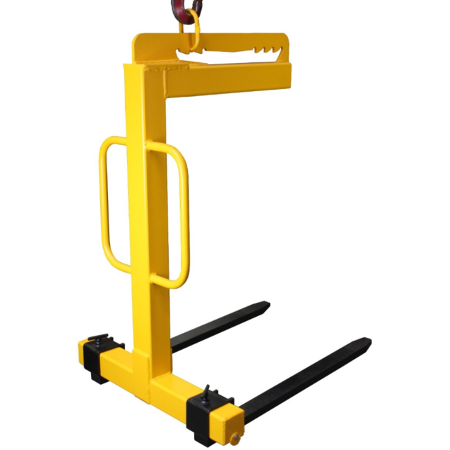 Fixed Height Pallet Hook for a Truck-Mounted Crane