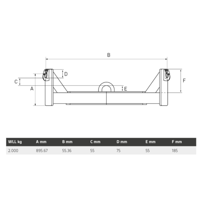 Super Sack Lifting Device 2000 Kg Big Bag  Lifting Equalizer