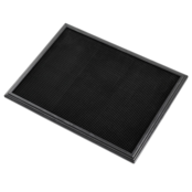 Hygiene & Safety Matting, Black, Disinfecting foot