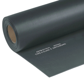 Switchboard Matting™ Class 1  Notrax Insulated mats Electrical Safety Black
