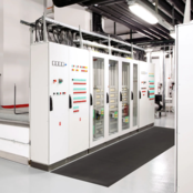 Switchboard Matting™ Class 1  Notrax Insulated mats Electrical Safety Black