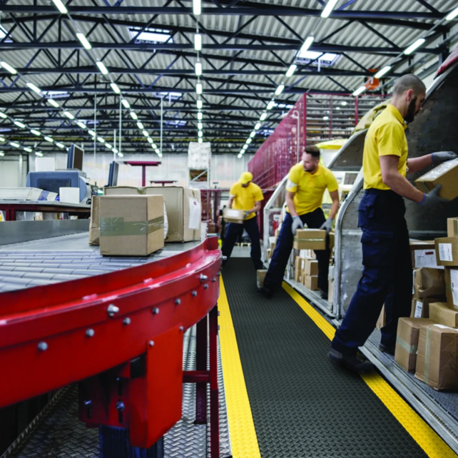 Cushion Trax®  Notrax Anti-Fatigue Mat Black/Yellow