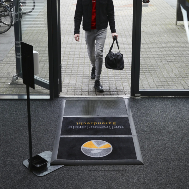 Hygiene Matting, Shoe Sanitizing & Drying Mat System