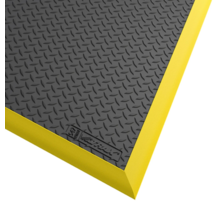 Diamond Flex Anti-Fatigue Workstation Mat  Black/Yellow