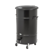 115 L Industrial  Waste Bin- 490 x 490 x 805 mm- Black 115 L Industrial  Waste Bin- 490 x 490 x 805 mm- Black