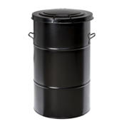 115 L Industrial  Waste Bin- 490 x 490 x 805 mm- Black 115 L Industrial  Waste Bin- 490 x 490 x 805 mm- Black