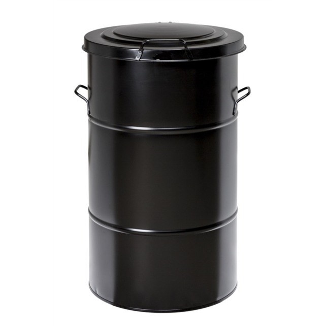 115 L Industrial  Waste Bin- 490 x 490 x 805 mm- Black 115 L Industrial  Waste Bin- 490 x 490 x 805 mm- Black