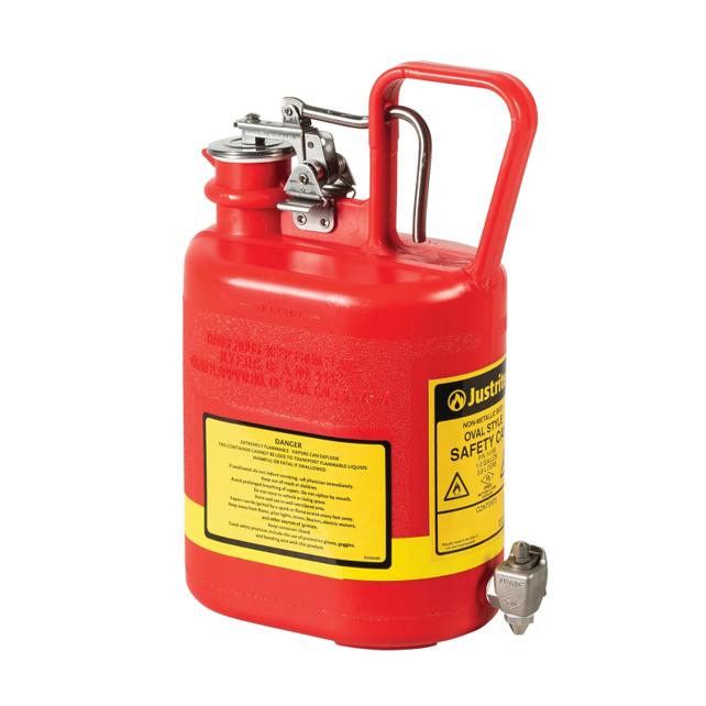 Polyethylene Safety Cans, Type I, Flammable Liquid Dispensing Bottle