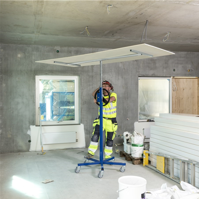 Board lift gypsum board lift Height 1790 - 3000 mm Dry wall trolley