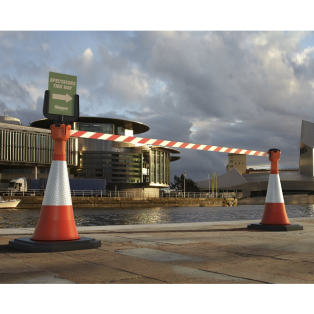 Traffic cone Ø 55cm H75cm wind resistant high reflectivity safety cone