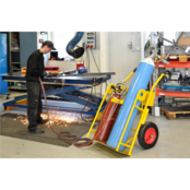 Steel Bottle Truck  for 2 Gas Cylinder