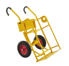 Steel Bottle Truck  for 2 Gas Cylinder