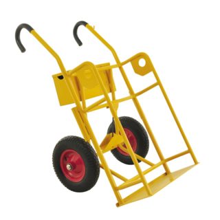 Steel Bottle Truck  for 2 Gas Cylinder