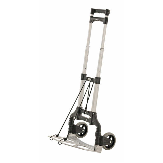 Luggage Trolley- Foldable -Grey / Black