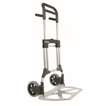 Luggage Trolley- Foldable -Grey / Black