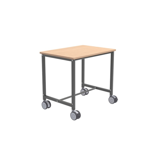 Ergonomic Table On wheels with Brakes, Adjustable Height (720-1100 mm)