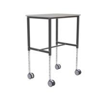 Ergonomic Table On wheels with Brakes, Adjustable Height (720-1100 mm)