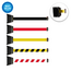 SalesBridges Magnetic Retractable Barrier With Magnetic End Belt