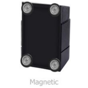 Magnetic Retractable Barrier With Magnetic End Belt
