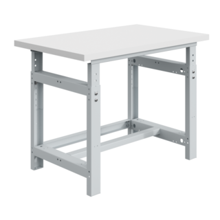 Mechanically adjustable worktable 1000 kg Light Grey