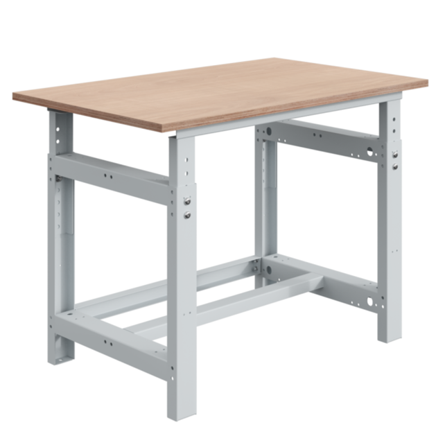 Mechanically adjustable worktable 1000 kg Light Grey