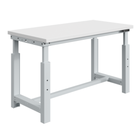 Electrical adjustable worktable 300 kg Light Grey  SI-model workbench