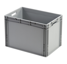 Eurobox 60x40x42 cm open handle plastic containe