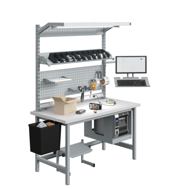 Maintenance & Assembly Workstation 1500 × 750 mm – Height 828mm, 500kg