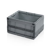 Eurobox Foldable Plastic Container 80x60x44.5 with Lid