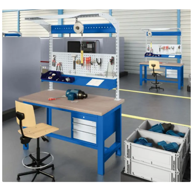 Maintenance & Assembly Workstation 1500 × 750 mm – Height 828mm, 500kg