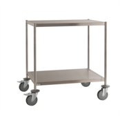 All Stainless C3 Cart, 2 Levels,  825 x 575 x 900