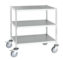 All Stainless C3 Cart, 3 Levels, 825 x 575 x 900