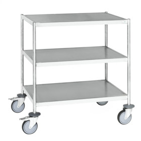 All Stainless C3 Cart, 3 Levels, 825 x 575 x 900