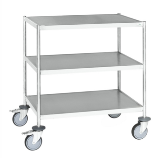 All Stainless C3 Cart, 3 Levels, 825 x 575 x 900