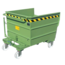 SalesBridges Chip Container 1600L Tipper Container LT-model for forklift