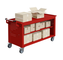 Handling Trolley, Length Up to 1500 mm - Movit Industrial  Workshop Cart