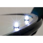 Inspection Mirror With Led Light-Round