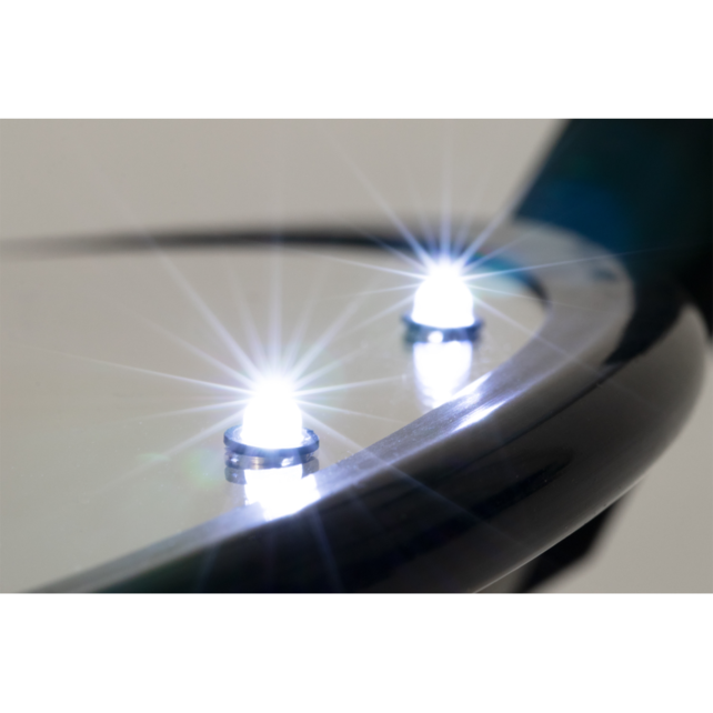 Inspection Mirror With Led Light-Round