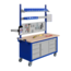 Salesbridges  Handling Workstation  L1500 mm-SIT Design With Perforated Panel  and One Upper Shelf