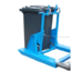 Salesbridges 240L Plastic waste container tipper for forklift