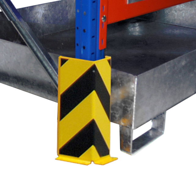 Drum rack shelves with sump tray 4x 200 Liter horizontal position