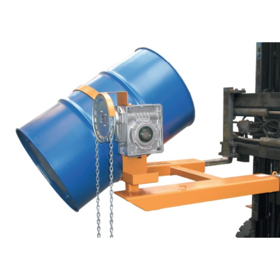 200 Liter Steel Drum Lift and Tilt with Forklift or Crane